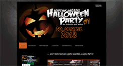 Desktop Screenshot of halloweenparty-leipzig.de